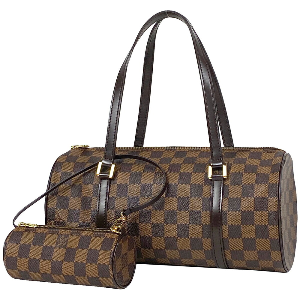 Louis Vuitton Papillon Barrel Bag Damier Brown
